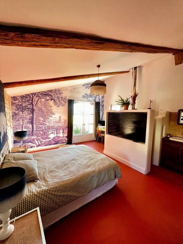 L'entrée de la grande chambre